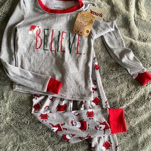 NWT Rae Dunn Santa Pajamas